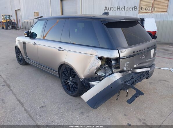 SALGS5RE5JA393311 2018 LAND ROVER RANGE ROVER Silver Rear left