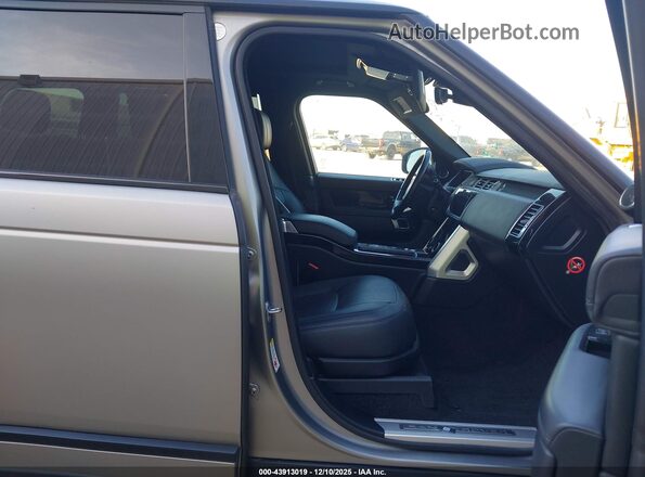 SALGS5RE5JA393311 2018 LAND ROVER RANGE ROVER Silver Front interior view