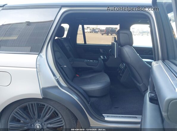 SALGS5RE5JA393311 2018 LAND ROVER RANGE ROVER Silver VIN sticker view
