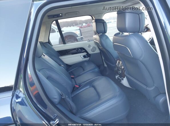 SALGV2REXJA508359 2018 LAND ROVER RANGE ROVER Dark Blue Вид наклейки с VIN-кодом