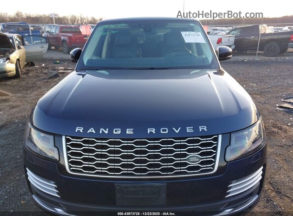 SALGV2REXJA508359 2018 LAND ROVER RANGE ROVER Dark Blue Вид щитка приборов