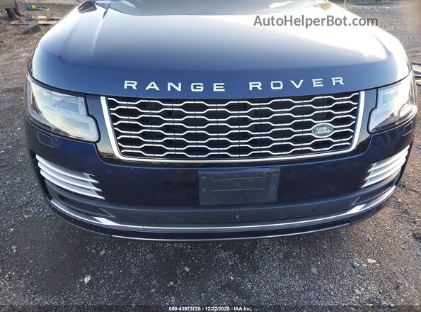SALGV2REXJA508359 2018 LAND ROVER RANGE ROVER Dark Blue Вид спереди