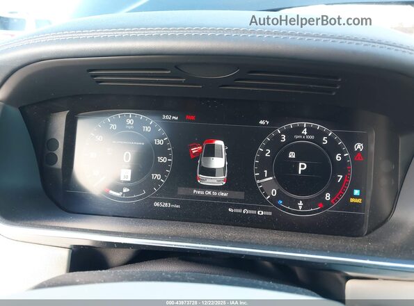 SALGV2REXJA508359 2018 LAND ROVER RANGE ROVER Dark Blue Вид задних сидений