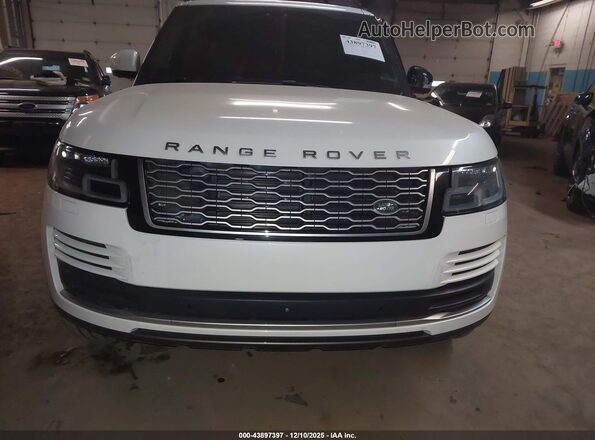 SALGV5RE6KA542950 2019 LAND ROVER RANGE ROVER White Սարքավորումների վահանակի տեսք