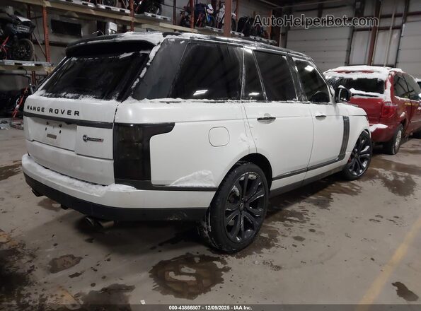 SALGW2FE8HA335453 2017 LAND ROVER RANGE ROVER White Tył prawy