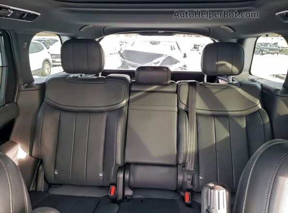 SALKP9E74PA087316 2023 LAND ROVER RANGE Charcoal Rear seats view