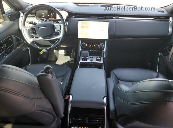 SALKP9E78PA076125 2023 LAND ROVER RANGE Black წინა პანელის ხედი