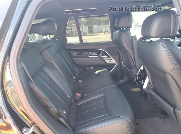 SALKP9E78PA076125 2023 LAND ROVER RANGE Black უკანა სალონის ხედი