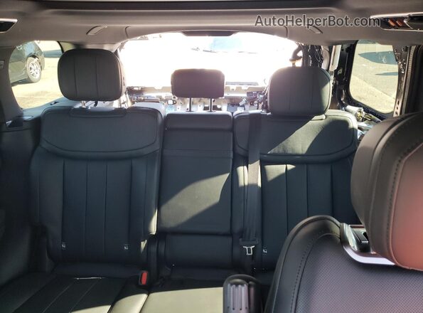 SALKP9E7XPA029114 2023 LAND ROVER RANGE Black Հետևի նստատեղերի տեսք