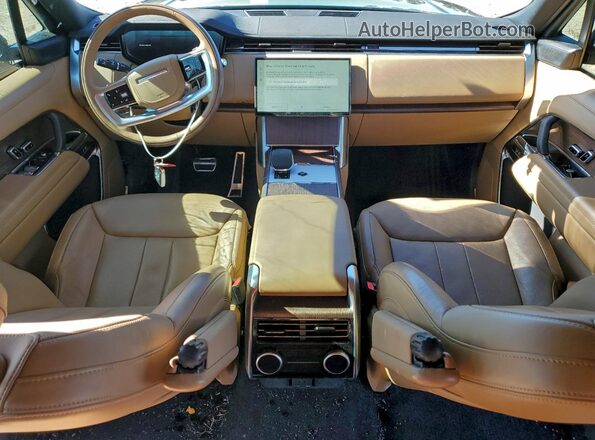 SALKP9E98SA273192 2025 LAND ROVER RANGE Green Dashboard view