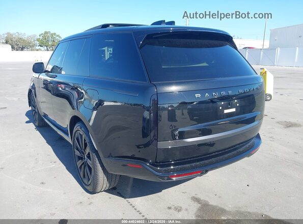 SALKP9F42SA279038 2025 LAND ROVER RANGE ROVER Черный Задняя левая четверть