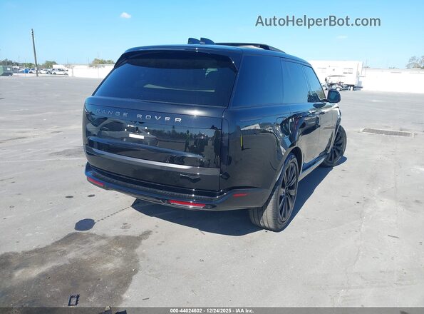 SALKP9F42SA279038 2025 LAND ROVER RANGE ROVER Черный Задняя правая четверть