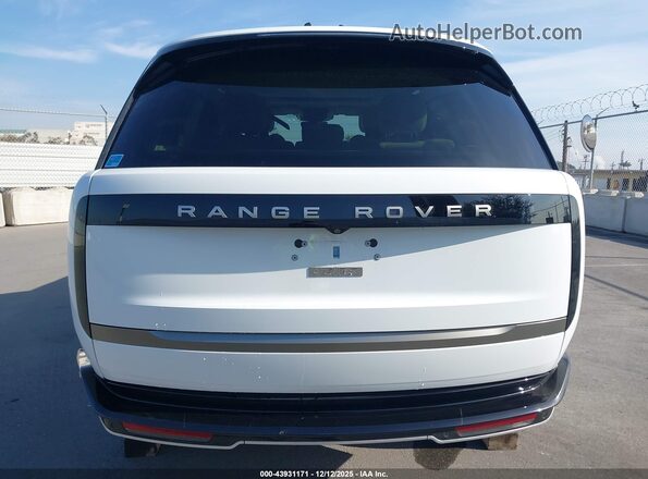SALKP9FU0SA279250 2025 LAND ROVER RANGE ROVER White 