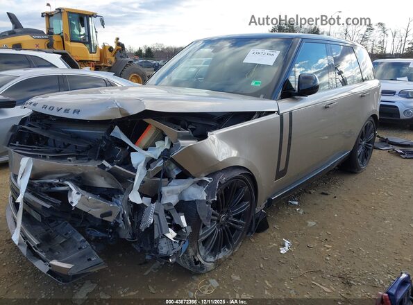SALKP9FUXSA284665 2025 LAND ROVER RANGE ROVER Beige Առջևի ձախ երեք քառորդ տեսարան