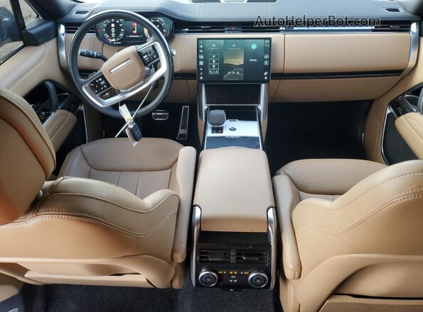 SALKPBFU5SA290266 2025 LAND ROVER RANGE Черный Вид панели приборов