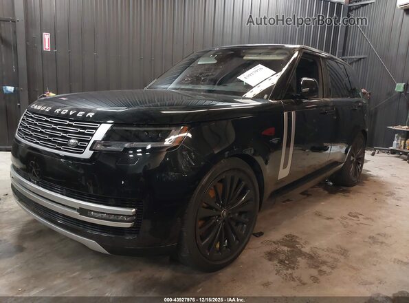 SALKV9E7XPA035744 2023 LAND ROVER RANGE ROVER Черный Передняя левая четверть