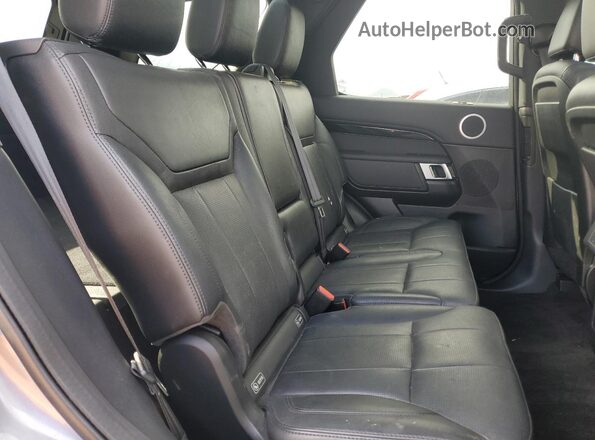SALRG2RV8L2424542 2020 LAND ROVER DISCOVERY Silver უკანა სალონის ხედი