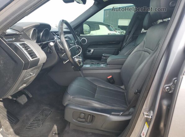 SALRG2RV8L2424542 2020 LAND ROVER DISCOVERY Silver წინა სალონის ხედი