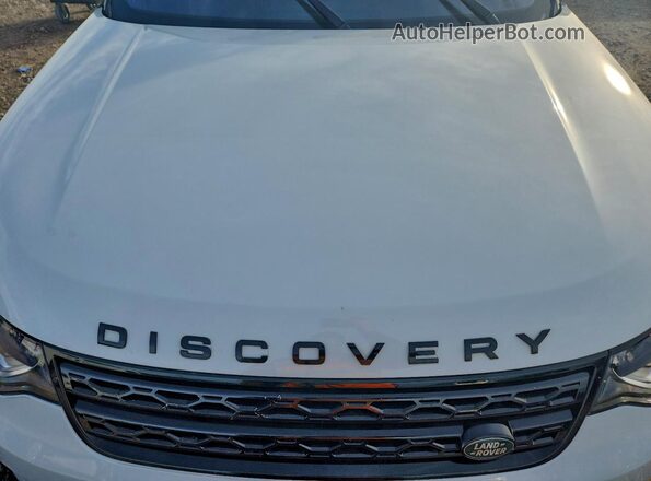 SALRHBBV6HA040361 2017 LAND ROVER DISCOVERY White Widok wnętrza z tyłu