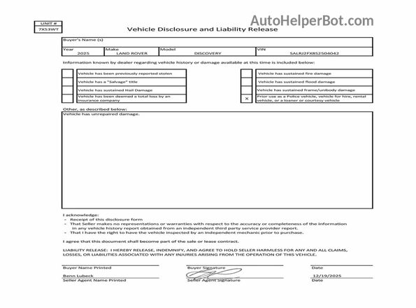 SALRJ2FX8S2504042 2025 LAND ROVER DISCOVERY Gray Widok tylnych siedzeń