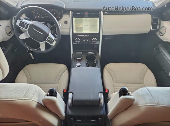 SALRJ2FX8S2504042 2025 LAND ROVER DISCOVERY Gray Widok deski rozdzielczej