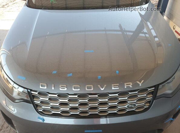 SALRJ2RX2M2451918 2021 LAND ROVER DISCOVERY Gray Widok komory silnika