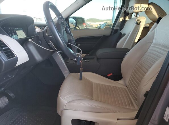 SALRJ2RX2M2451918 2021 LAND ROVER DISCOVERY Gray Widok wnętrza z przodu