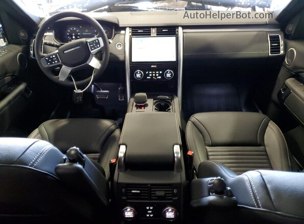 SALRL2FX7S2504060 2025 LAND ROVER DISCOVERY Black Widok deski rozdzielczej