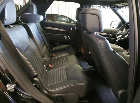 SALRL2FX7S2504060 2025 LAND ROVER DISCOVERY Black Widok wnętrza z tyłu