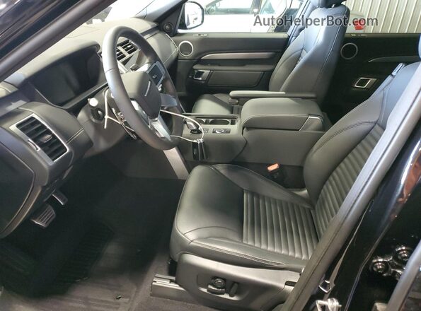 SALRL2FX7S2504060 2025 LAND ROVER DISCOVERY Black Widok wnętrza z przodu