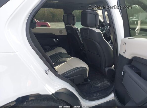 SALRT4EU2N2458323 2022 LAND ROVER DISCOVERY White VIN კოდის სტიკერის ხედი