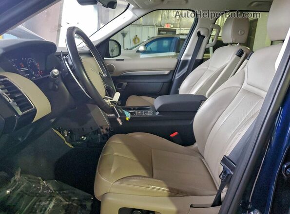 SALRU2RV7L2442197 2020 LAND ROVER DISCOVERY Blue Dashboard view