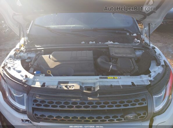 SALVC2RX1JH314096 2018 LAND ROVER RANGE ROVER EVOQUE White Вид ззаду