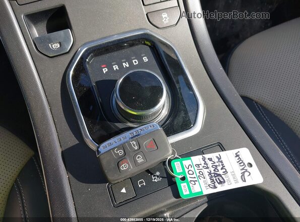 SALVC5RX3KH329976 2019 LAND ROVER RANGE ROVER EVOQUE White Առջևի վահանակի տեսք