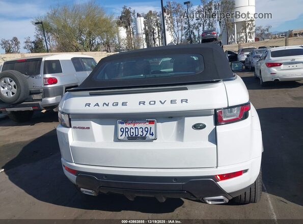 SALVC5RX3KH329976 2019 LAND ROVER RANGE ROVER EVOQUE White 