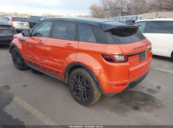 SALVD2BG7GH114579 2016 LAND ROVER RANGE ROVER EVOQUE Orange Tył lewy