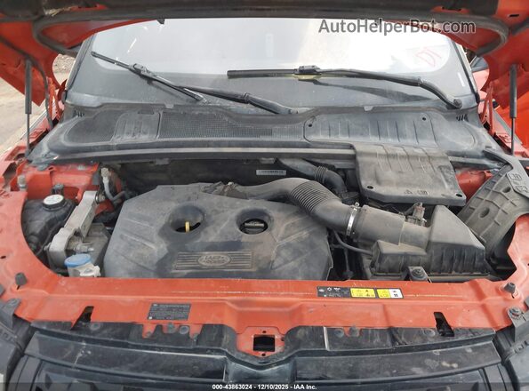 SALVD2BG7GH114579 2016 LAND ROVER RANGE ROVER EVOQUE Orange Widok z tyłu