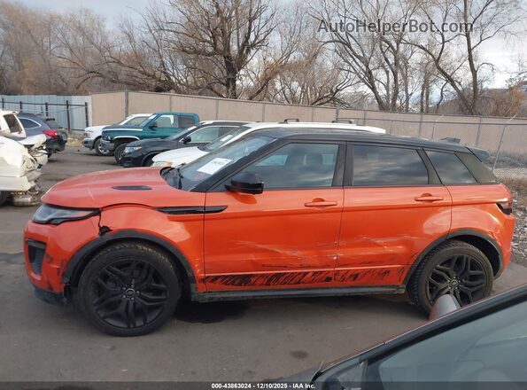 SALVD2BG7GH114579 2016 LAND ROVER RANGE ROVER EVOQUE Orange Widok wnętrza 360 stopni
