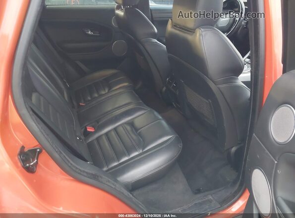 SALVD2BG7GH114579 2016 LAND ROVER RANGE ROVER EVOQUE Orange Widok naklejki z numerem VIN