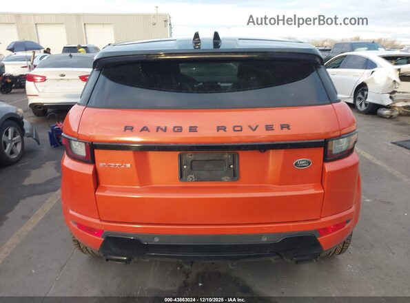 SALVD2BG7GH114579 2016 LAND ROVER RANGE ROVER EVOQUE Orange 