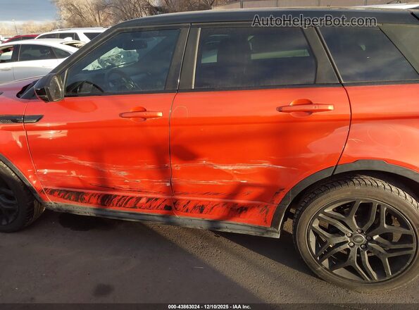 SALVD2BG7GH114579 2016 LAND ROVER RANGE ROVER EVOQUE Orange 