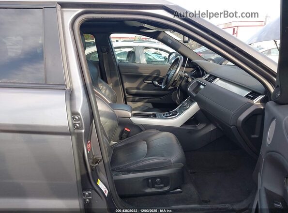 SALVP2BG0HH248987 2017 LAND ROVER RANGE ROVER EVOQUE Gray წინა სალონის ხედი