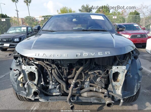 SALVP2BG0HH248987 2017 LAND ROVER RANGE ROVER EVOQUE Gray უკანა სალონის ხედი
