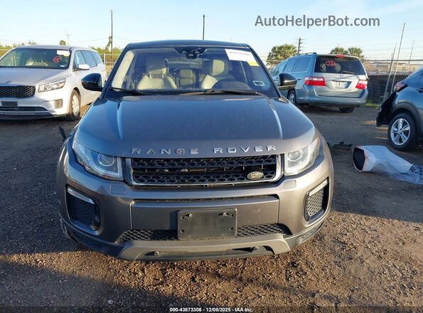 SALVP2BG5HH256342 2017 LAND ROVER RANGE ROVER EVOQUE Gray Rear interior view