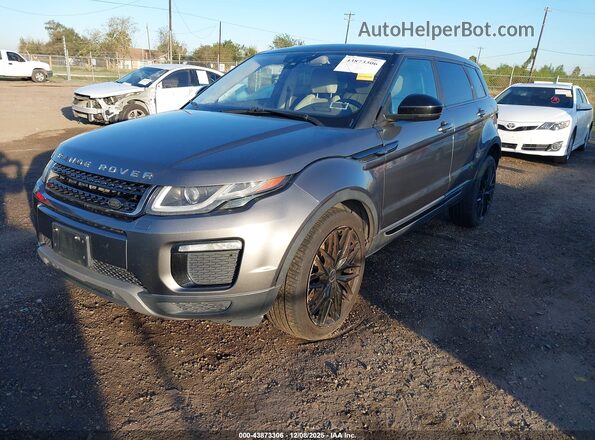 SALVP2BG5HH256342 2017 LAND ROVER RANGE ROVER EVOQUE Gray Front left