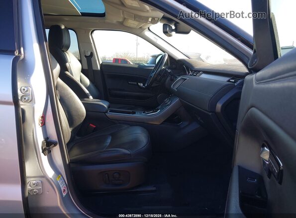 SALVP2RX7JH303138 2018 LAND ROVER RANGE ROVER EVOQUE Gray Widok wnętrza z przodu