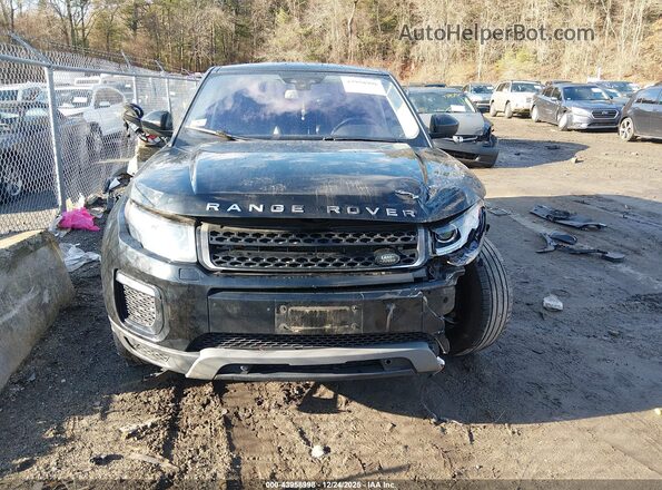 SALVP2RX7KH349862 2019 LAND ROVER RANGE ROVER EVOQUE Black ხელსაწყოთა პანელის ხედი
