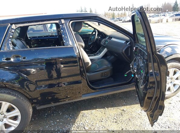 SALVP2RX8JH298015 2018 LAND ROVER RANGE ROVER EVOQUE Black Սալոնի դիմացի տեսք