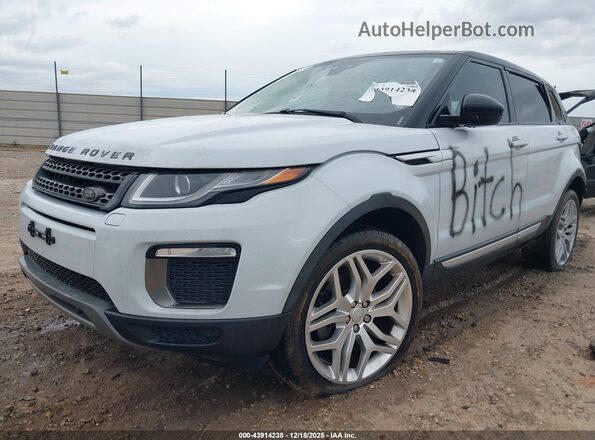 SALVR2BG7GH080547 2016 LAND ROVER RANGE ROVER EVOQUE White Առջևի ձախ երեք քառորդ տեսարան