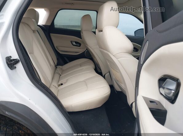 SALVR2BG7GH080547 2016 LAND ROVER RANGE ROVER EVOQUE White VIN կոդի պիտակի տեսք